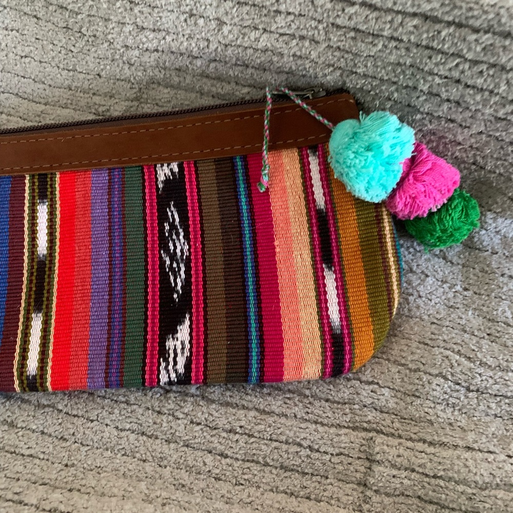 Nena & Co. Multicolor Striped Wristlet - Picture 2 of 6